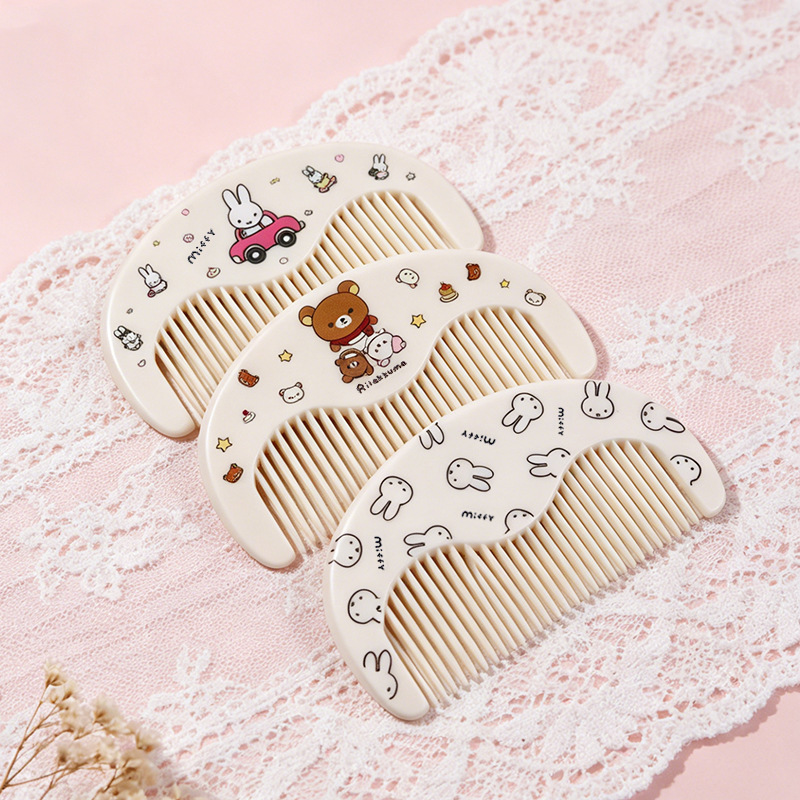 Hair Care Gift - Kawaii Miffy Sevimli Tarak Taşınabilir Anti