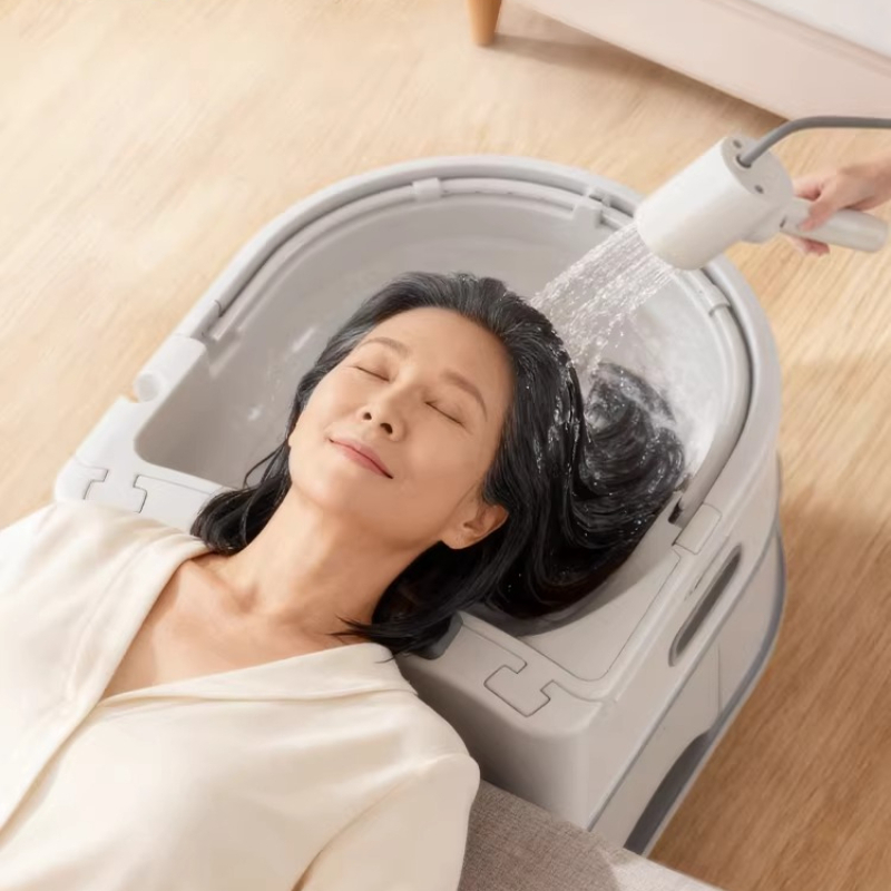 Hair Care Hospital - Taşınabilir Saç Yıkama Lavabosu, Yaşlı Kadınlar