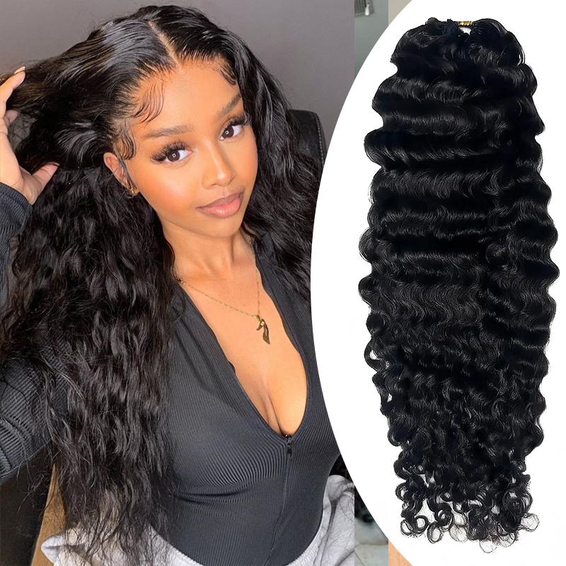 Hair Care Color - Siyah Kadınlar İçin Su Dalgası İnsan