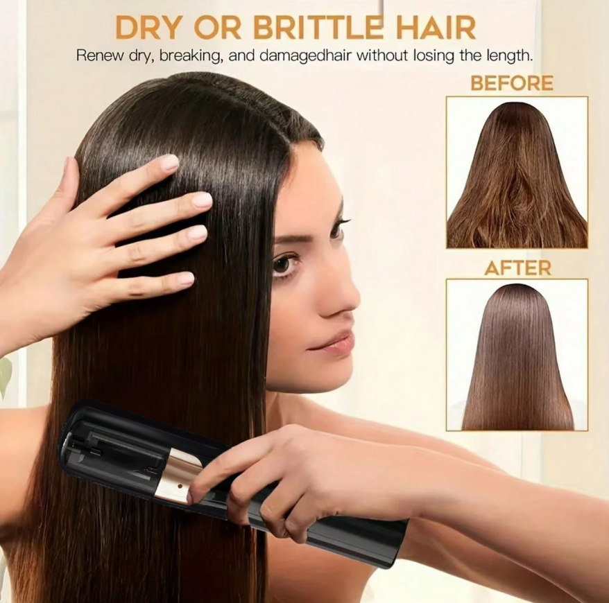 Hair Care Color - Şarj Edilebilir Kablosuz Bölünmüş Saç Kesme