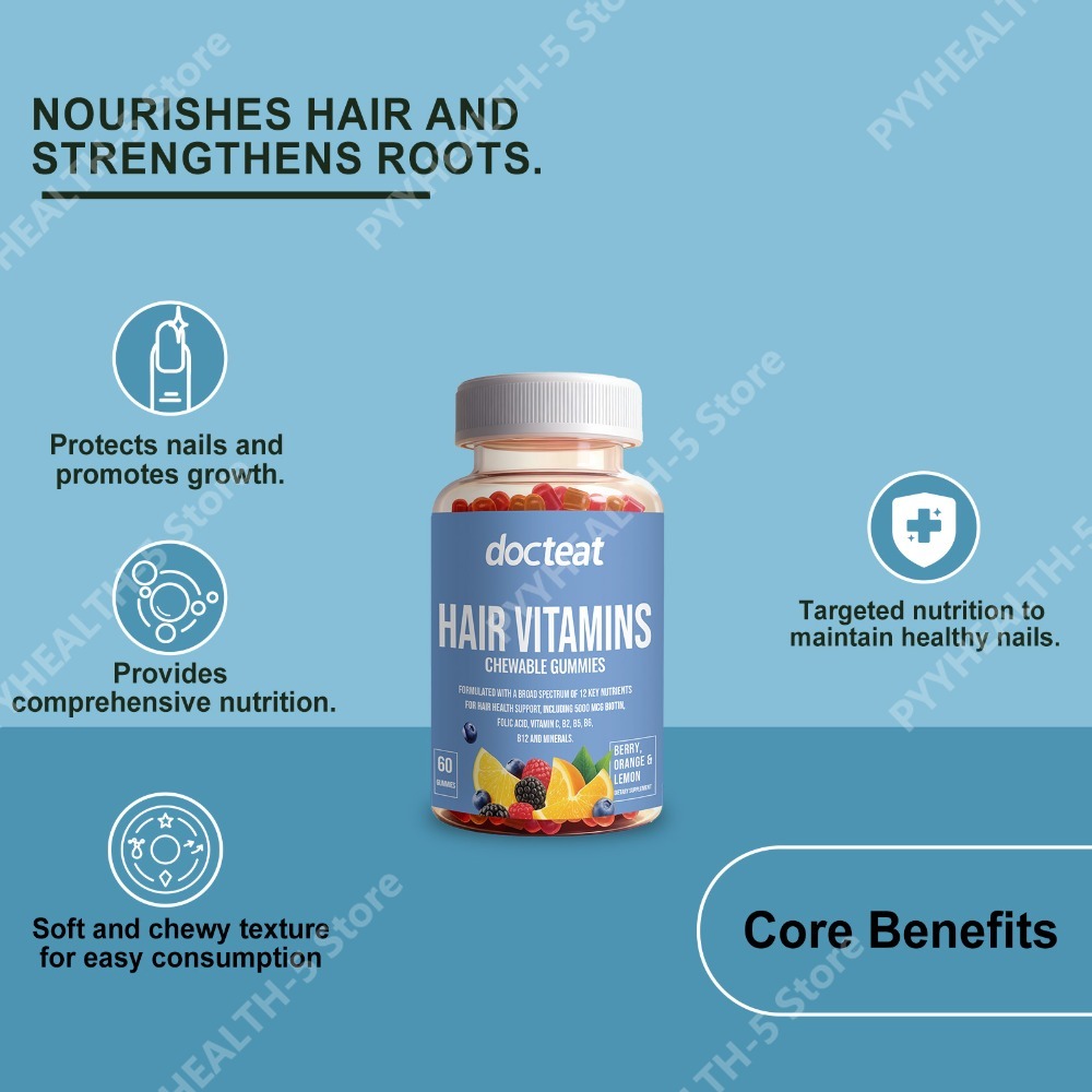 Hair Care Orange - Biotin, Çinko, C ve E Vitamini,