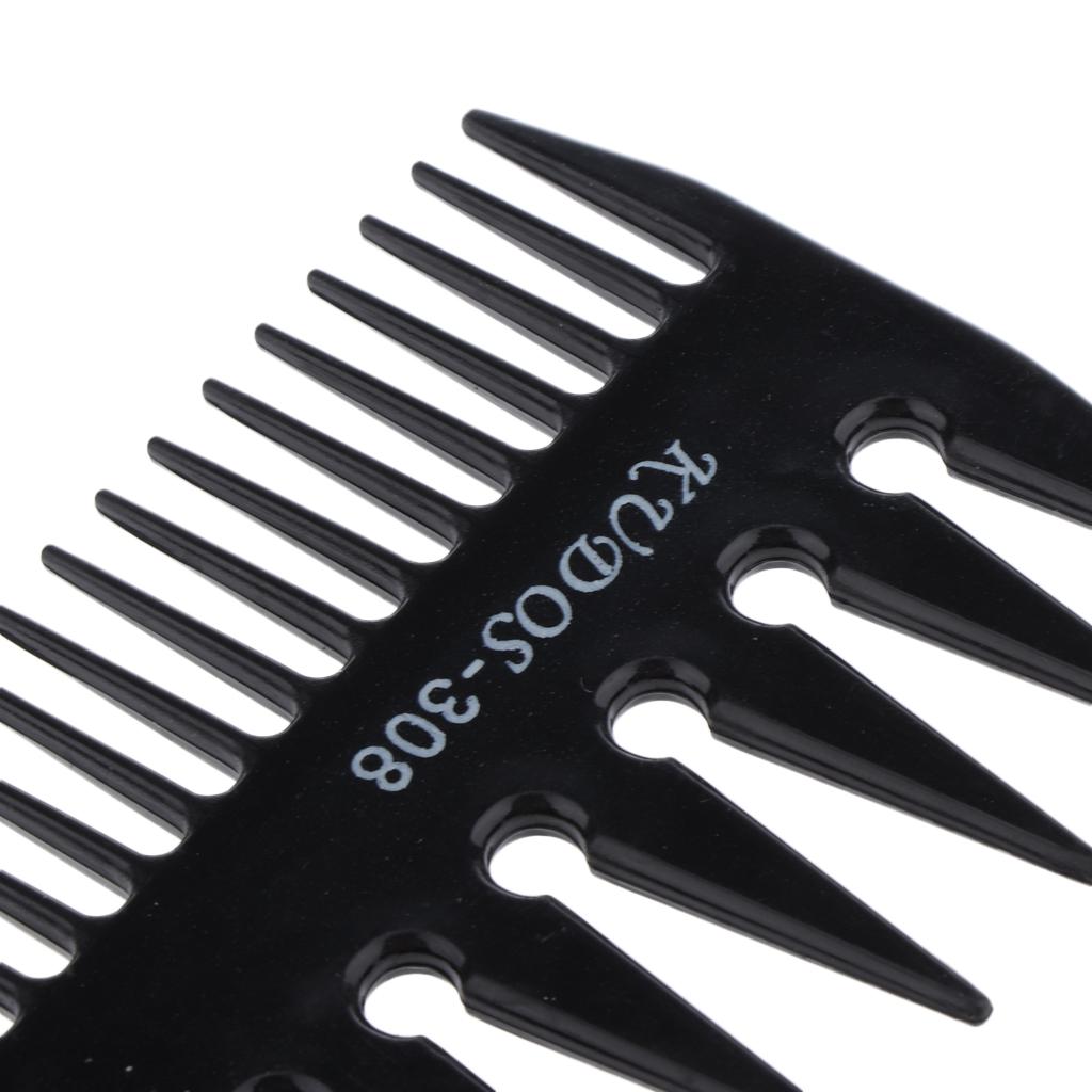 Hair Care Color - Dayanıklı Plastik Saç Tarağı Antistatik Geniş
