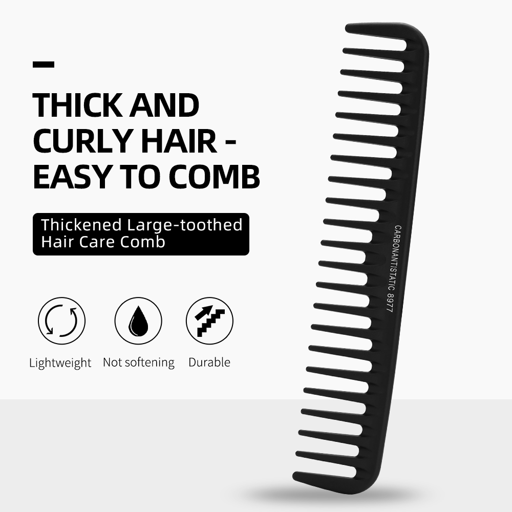 Hair Care Wavy Hair - Geniş Diş Kıvırmak Tarak Dolaşık Açıcı