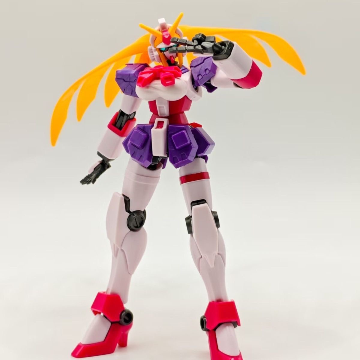 Hair Care Orange - HG 1/144 GF13-050NSW Nobel Gundam Model