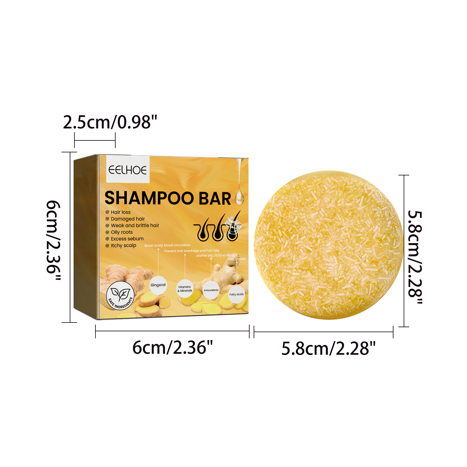 Doğal Zencefilli Saç Şampuanı  - Hair Care Natural incelemesi ve fiyatı
