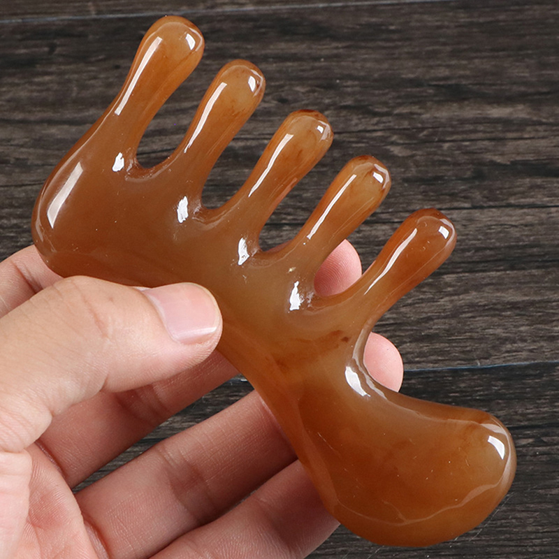 Doğal öküz boynuz Gua Sha araç - Hair Care Natural incelemesi ve fiyatı