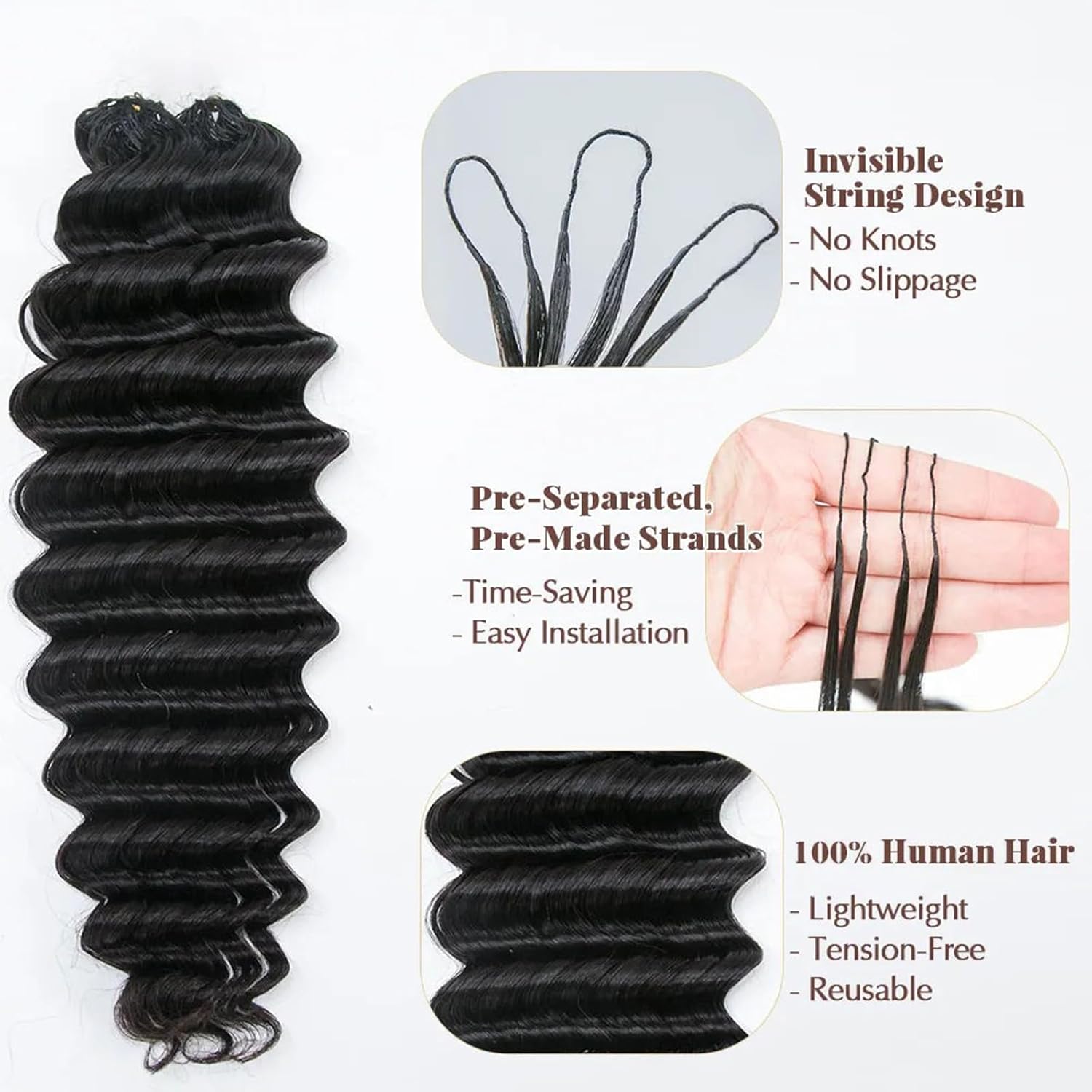 Derin Dalgalı Tüy Kroşe İnsan  - Hair Care Color incelemesi ve fiyatı