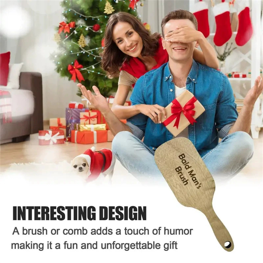 Kel Erkekler İçin Ahşap Tarak  - Hair Care Gift incelemesi ve fiyatı