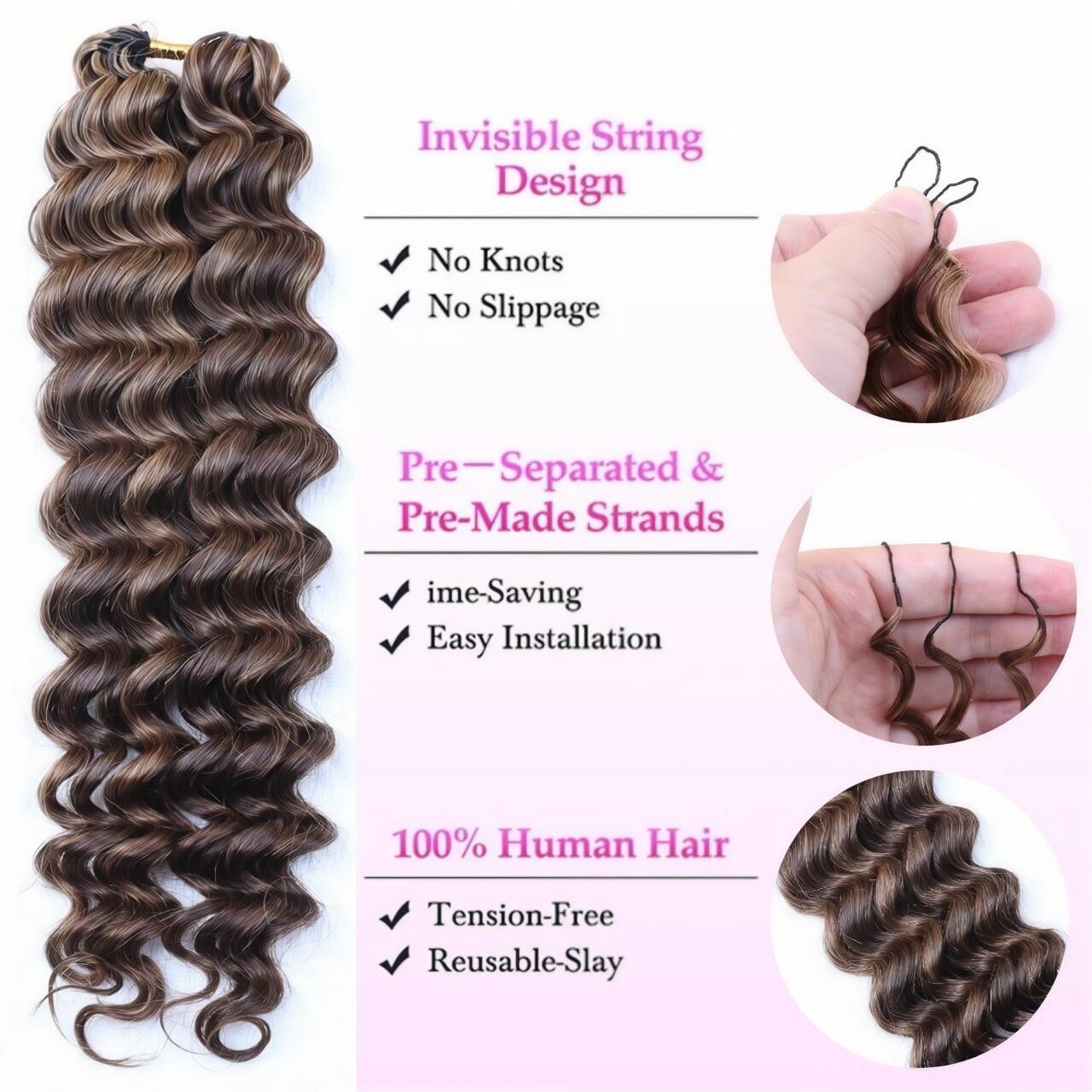 4/27 derin dalga görünmez düğü - Hair Care Color incelemesi ve fiyatı